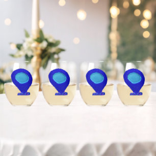 פֶּסַח Pesach Passover Miriam's well Stemless Wine Glass