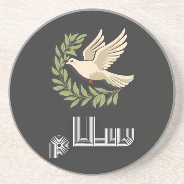 سلام PEACE DOVE: Justice Takes Flight Coaster (Front)