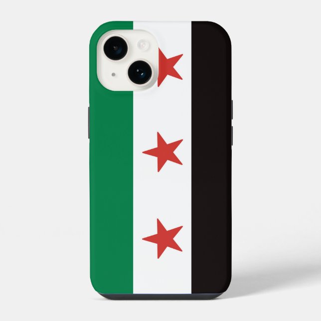  علم سوريا Syria flag  iPhone Case (Back)