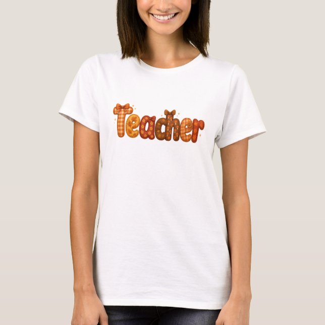 لإeacher T-Shirt (Front)