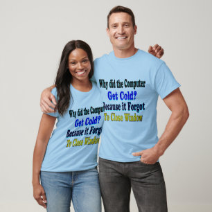 ㋡ټRandom Computer Joke American Apparel Jersey Tټ㋡ T-Shirt
