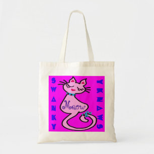 »¦๑Swanky Adorable Kitty Jumbo Tote Bag๑¦« Bag