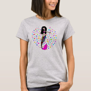 •●°ღSparkling Mermaid Women's Bella Jersey Teeღ°●• T-Shirt