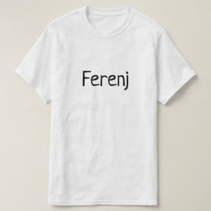 ፈረንጅ Ferenj Foreigner Amharic Fun Ethiopian T-Shirt