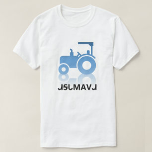 ᏗᎦᏓᎷᎪᏙᏗ - tractor in Cherokee T-Shirt