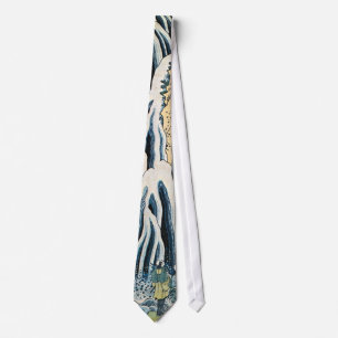 きりふりの滝, 北斎 Kirifuri Falls, Hokusai, Ukiyo-e Tie