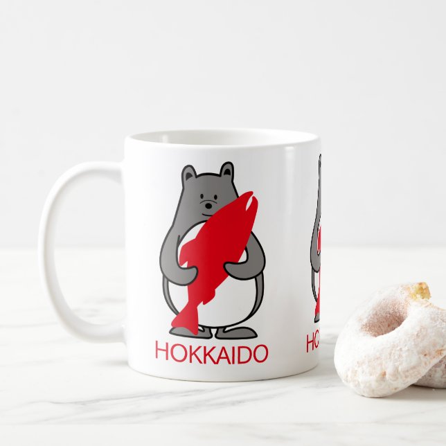 くまぺん HOKKAIDO COFFEE MUG (With Donut)