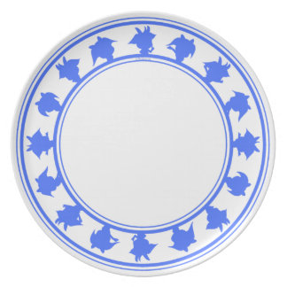 こかげのやぎ メラミン皿 PLATE