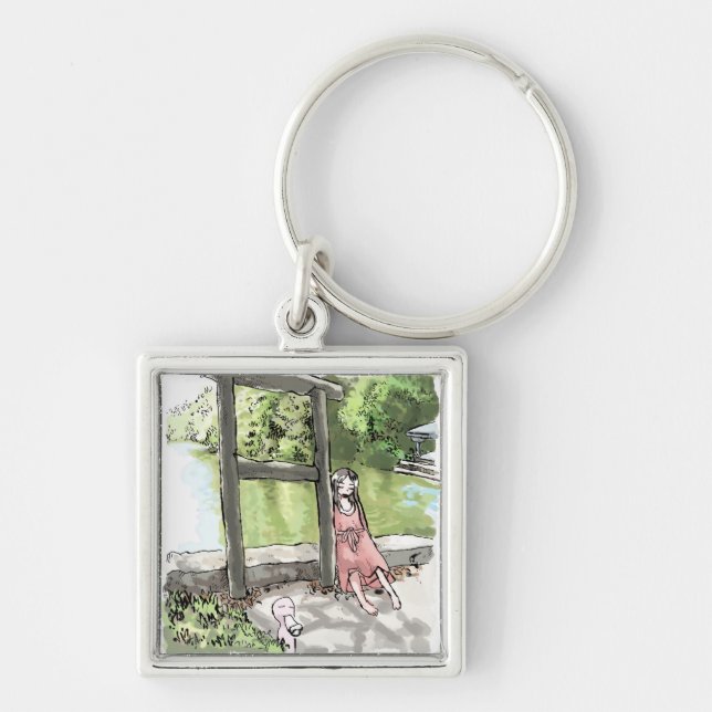 さいれごじ KEY RING (Front)