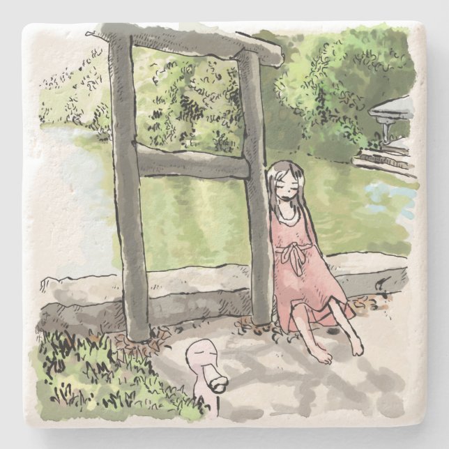 さいれごじ STONE COASTER (Front)