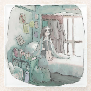 さくささじ GLASS COASTER