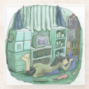 さくされじ GLASS COASTER