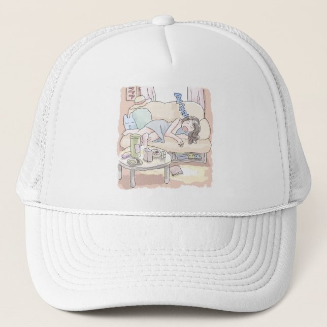 さにいいじ TRUCKER HAT (Front)