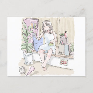 さにいにじ ぼんやり HOLIDAY POSTCARD