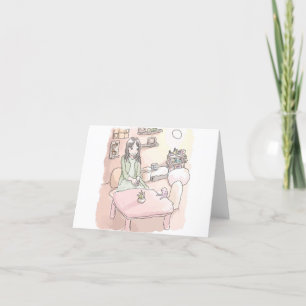 さにれいじ 淡い部屋と足の裏 HOLIDAY CARD