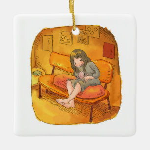 さやなにじ CERAMIC ORNAMENT