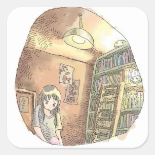さやにいじ SQUARE STICKER