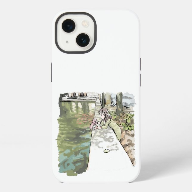 されくくじ iPhone CASE (Back)