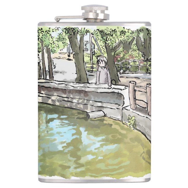 さ れ く じ HIP FLASK (Front)