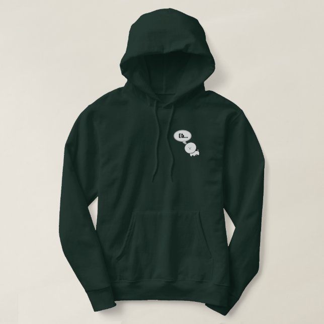 しろいいぬのパーカー HOODIE (Design Front)