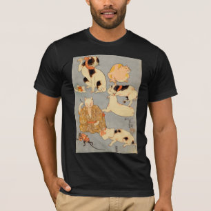 たとえ尽の内（下）, 国芳 Japanese Cats(3), Kuniyoshi, Ukiyo-e T-Shirt