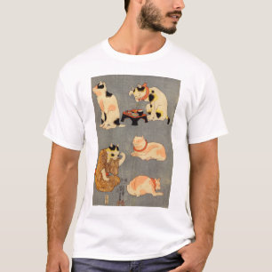 たとえ尽の内(中), 国芳 Japanese Cats( T-Shirt