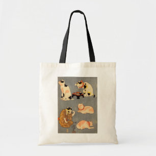 たとえ尽の内(中), 国芳 Japanese Cats( Tote Bag
