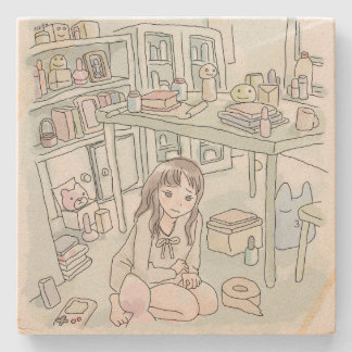 に に さ じ STONE COASTER