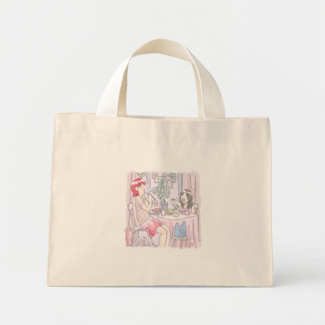 むさじ MINI TOTE BAG (Front)
