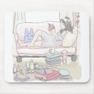 わほぷけ さににしじ MOUSE PAD