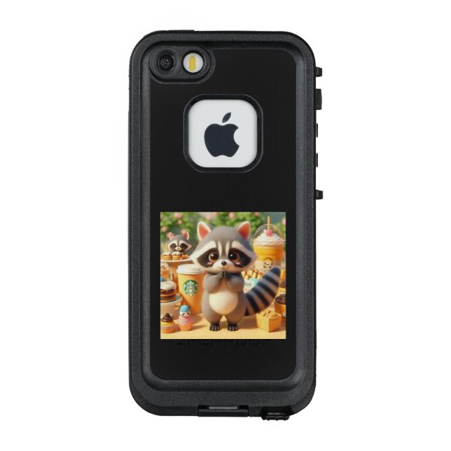 アライグマくんのティータイム LifeProof iPhone CASE (Back)