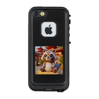 アライグマの置物 LifeProof FRÄ’ iPhone SE/5/5s CASE