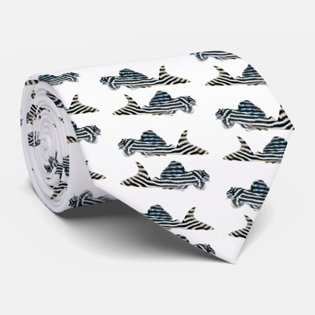 インペリアルゼブラプレコのネクタイ TIE (Rolled)