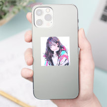 オシャレなJKシール｜寿司娘 Seal  Sticker GenerativeAI