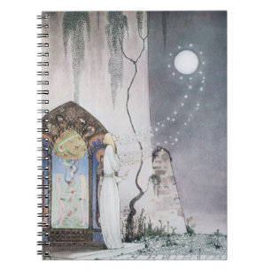 カイ・ニールセン(Kay Nielsen)幻想的な童話のノート ラッシーと教母 Notebook