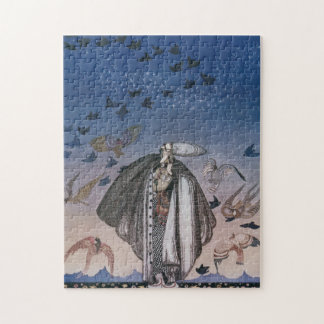 カイ・ニールセン（Kay Nielsen）幻想的な童話のパズル　魔笛に集まる鳥たち Jigsaw Puzzle