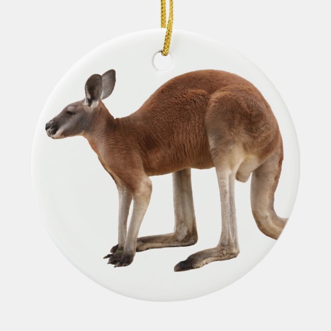 カンガルーの優良製品 CERAMIC ORNAMENT (Front)