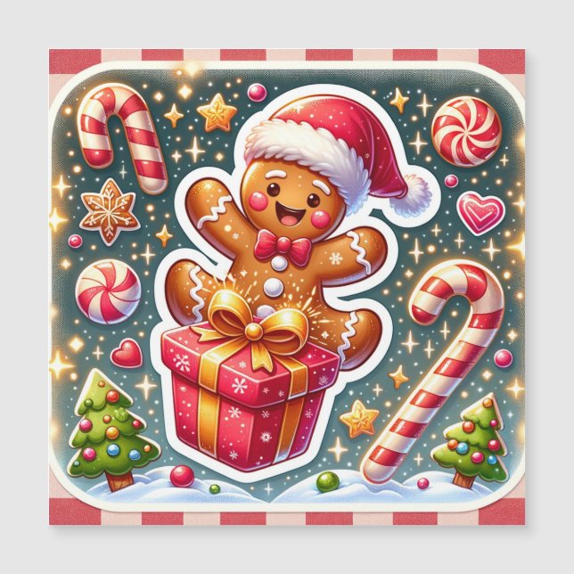 クリスマスとジンジャーブレッドマン (Front)