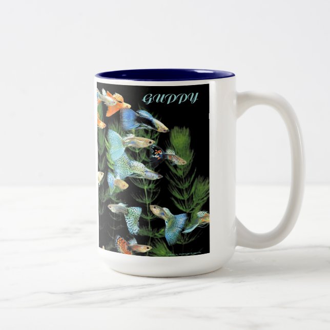 グッピー Two-Tone COFFEE MUG (Right)