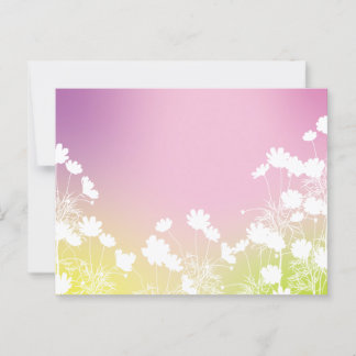 コスモスの花｜秋の風を感じるポストカード POSTCARD