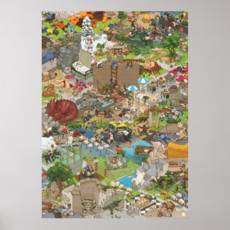 シマダ タカヒコ Everyone is Sleeping Poster