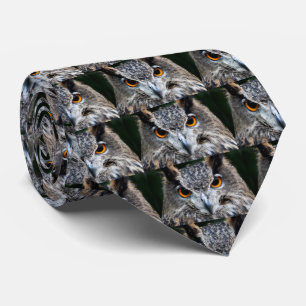 トルキスタンワシミミズクのネクタイ TIE