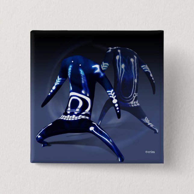 ノクト 15 CM SQUARE BADGE (Front)