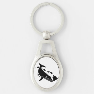 ハワイパープルアイランズザトウクジラ KEY RING