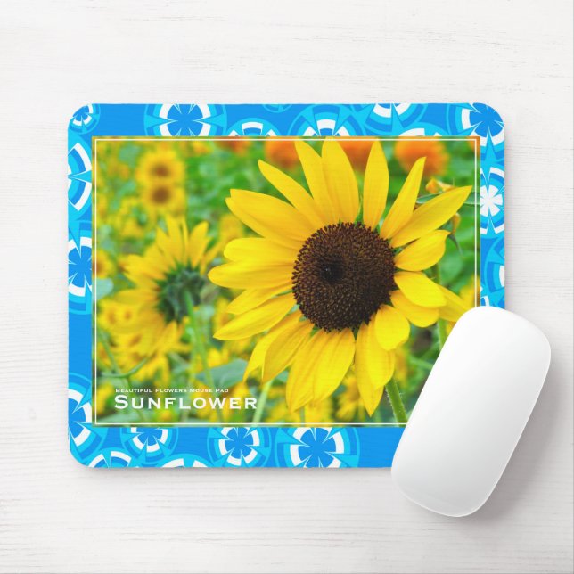 ヒマワリ マウスパッド MOUSE PAD (With Mouse)