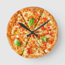 ピザ 壁掛け時計 pizza Wall clock