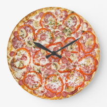 ピザ 掛け時計 pizza