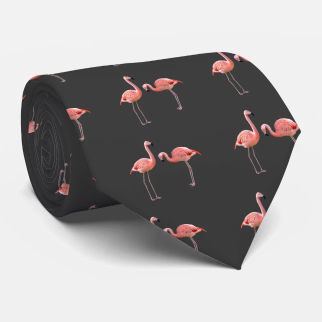 フラミンゴ TIE (Rolled)