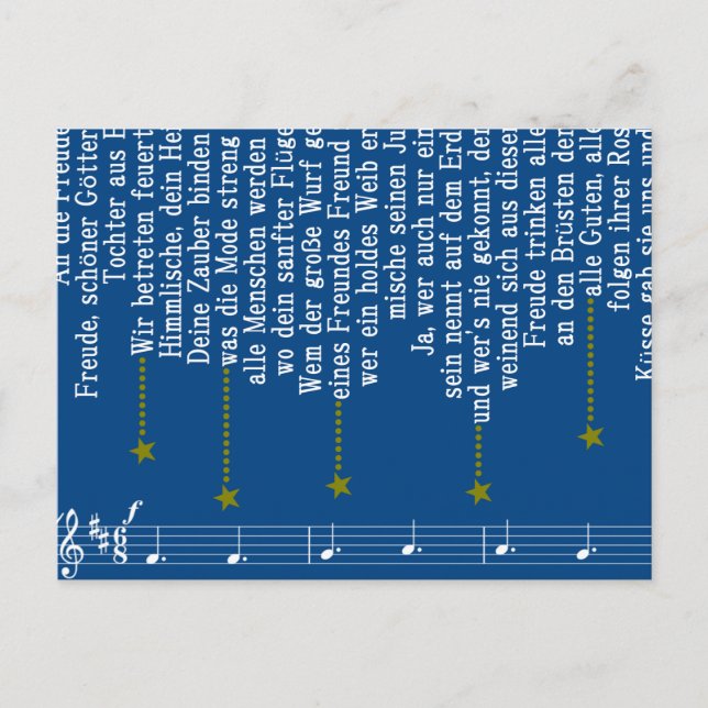 ベートーヴェンの第九 POSTCARD (Front)