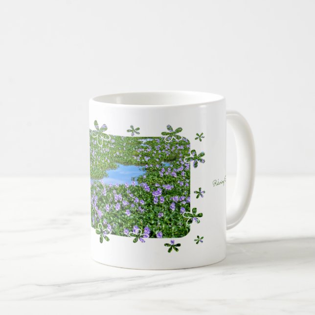 ホテイアオイ（花） コーヒーマグカップ COFFEE MUG (Front Right)